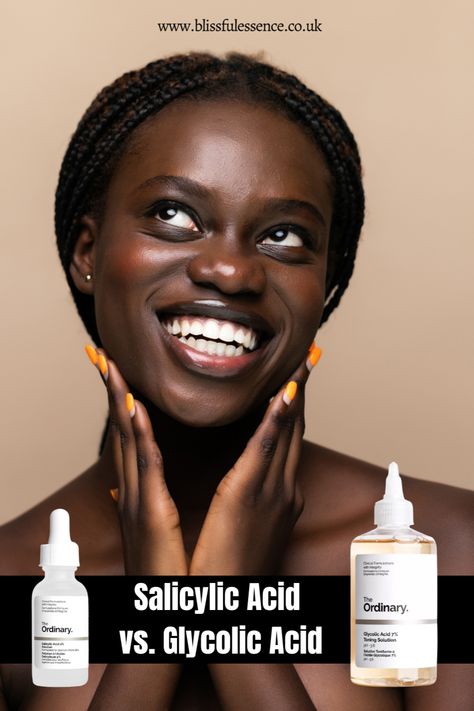 Glycolic Acid Before And After, Glycolic Acid Benefits, Salicylic Acid Benefits, Sebaceous Filaments, Skin Natural Remedies, Alpha Hydroxy Acid, Skin Care Solutions, Younger Looking Skin, Glycolic Acid