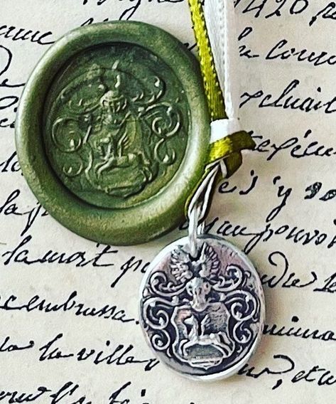 Immortality Symbol, Pegasus Jewelry, Seal Jewelry, Wax Seal Jewelry, Jewelry Wax, Wedding Messages, Knights Helmet, Winged Horse, Antique Wax