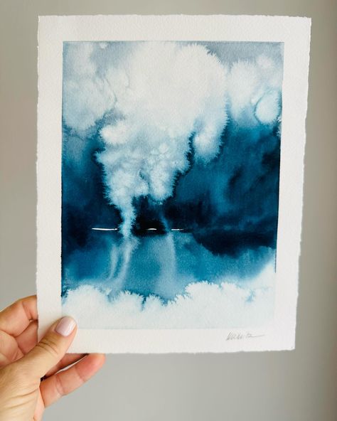 Lots of coastal blue pieces (various sizes) hitting the website soon. Join my mailing list to be the first to know when they are live. Link in bio. #coastalblue #coastaldecor #coastal art #watercolor artist #katiewhiteartist Flow Fest, Water Abstract, Palmetto Bluff, Watercolor Water, Diy Watercolor Painting, Abstract Art Inspiration, Abstract Decor, Watercolor Landscape Paintings, Diy Watercolor