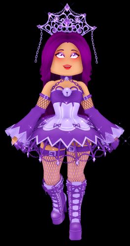 Shadow Empress Set Royale High, Shadow Empress Royale High, Royale High Outfits Aesthetic, Royal High Halloween, Roblox Rh Outfits, Shadow Empress, Royale High Roblox Outfits, Royale High Sets, Royale High School