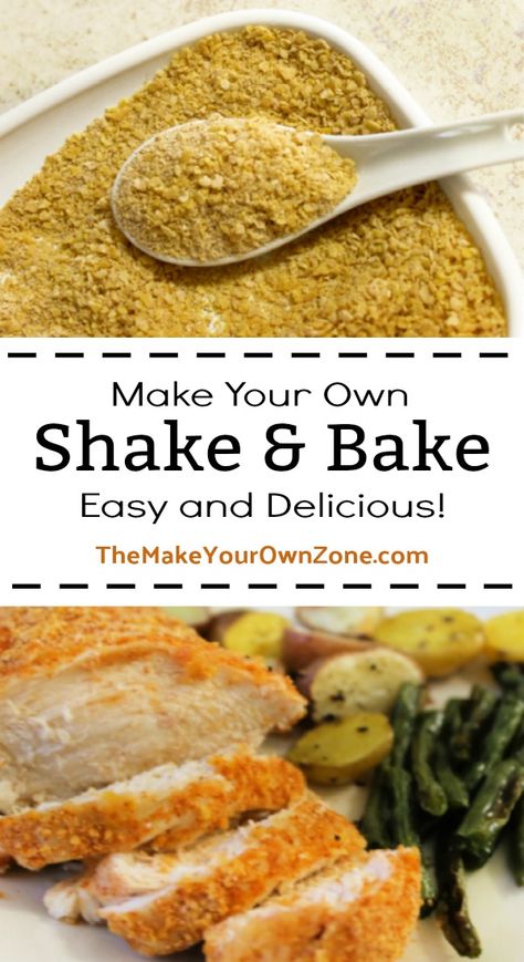 How To Make Shake N Bake, Shake And Bake Mix Recipe, Dry Sauce Mixes, Copycat Shake And Bake Chicken, Diy Bulk Pantry Mixes, Bulk Mix Recipes, Spices Recipes Homemade, Homemade Dry Mixes Baking, Make Ahead Mixes