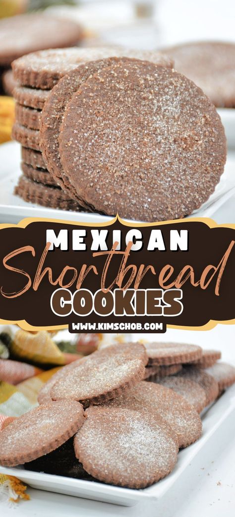 These Mexican Shortbread Cookies are simply irresistible! With their perfect crunch and authentic flavor, this classic recipe is sure to steal your heart. No wonder they're a popular treat often found in Mexican bakeries. Try them today and thank us later! Mexican Tea Cookies, Hispanic Desserts Easy, Mexican Bakery Recipes, Mexican Pastry Recipes, Mexican Chocolate Desserts, Mexican Cookies Traditional, Mexican Shortbread Cookies, Mexican Sugar Cookies, New Mexico Biscochitos Recipe