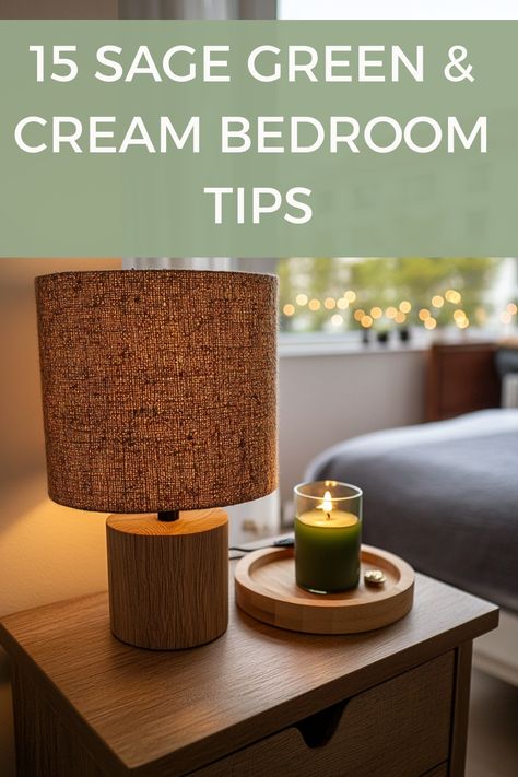 See decor ideas to create your very own sage green and cream bedroom haven. Green Bedroom Mood Board, Sage And Cream Bedroom, Green Cream Bedroom, Sage Green And Cream Bedroom, Create Mood Board, Green And Cream Bedroom, Cream Bedroom Decor, Cream Bedside Tables, French Inspired Kitchen