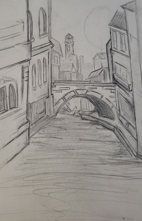 Venice Italy art Venice Sketch, Venice Painting, Minimalist Drawing, Travel Drawing, Italy Art, Sketches Simple, Graphite Drawings, Sketches Easy, Urban Sketching