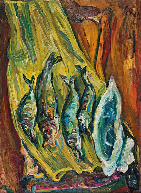 Fish Still Life, Technical Art, Chaim Soutine, Still Life Artists, Collections Photography, Fantasy Collection, Artist Models, Still Life Paintings, Model Paint