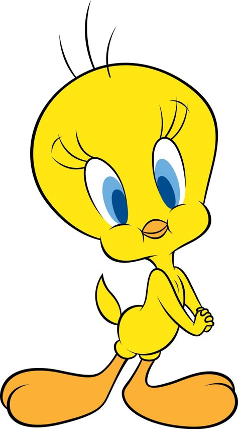 2000 Cartoon Characters, Tweety Cartoon, Tweety Bird Drawing, Looney Tunes Wallpaper, Sylvester The Cat, Kids Cartoon Characters, Looney Tunes Show, Baby Looney Tunes, Looney Tunes Cartoons