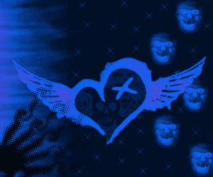 Blue Emo Wallpaper, Blue Emo Aesthetic, Background Emo, Emo Photos, Wallpaper Emo, Emo Heart, Vriska Serket, Emo Designs, Emo Icons