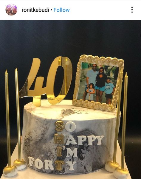 40th Birthday Portrait Cake. Forty Birthday Cake, 40th Birthday Cake For Women, 29th Birthday Cakes, Old Man Birthday, 40th Birthday For Women, 40th Cake, Cake Quotes, Birthday 4, Forty Birthday