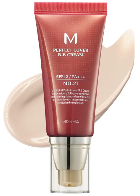 PRICES MAY VARY. All-in-one formula: Missha M Perfect BB Cream combines the benefits of skincare and makeup in one product. It functions as a primer, foundation, concealer, and sunscreen, saving time and effort in your beauty routine. Natural coverage: This BB cream provides natural and buildable coverage, effectively concealing blemishes, redness, and uneven skin tone while still maintaining a lightweight and non-cakey finish. Skin-nourishing ingredients: This BB cream is enriched with skincare Missha Bb Cream, Makeup Bb Cream, Moisturizer For Face, Neutral Skin Tone, Moisturizing Foundation, Saving Time, Bright Skin, Foundation Concealer, Skin Healing