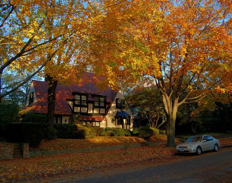 Forest Hills Gardens – From Manhattan to Tudor Village in 20 minutes. | ventilateblog Tudor Village, Forest Hills Gardens, Forest Hills Queens, Nyc November, Forest Hills New York, Gorgeous Pics, Queens Ny, Neighborhood Guide, Forest Hills