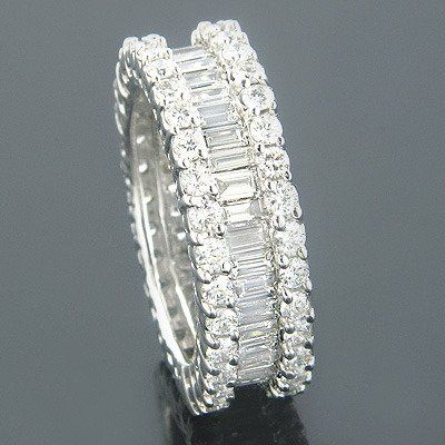 Radiant Ring, Infinity Band, Ring Baguette, Diamond Eternity Ring, Diamond Eternity Band, Fine Diamond Jewelry, Eternity Ring Diamond, Women Diamond, Pretty Rings