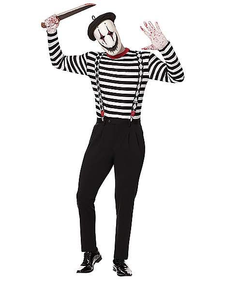 Haloween Mask, Mime Halloween Costume, Mime Costume, Best Group Costumes, Team Costumes, Drinking Team, Evil Clowns, Group Costumes, Costume Themes