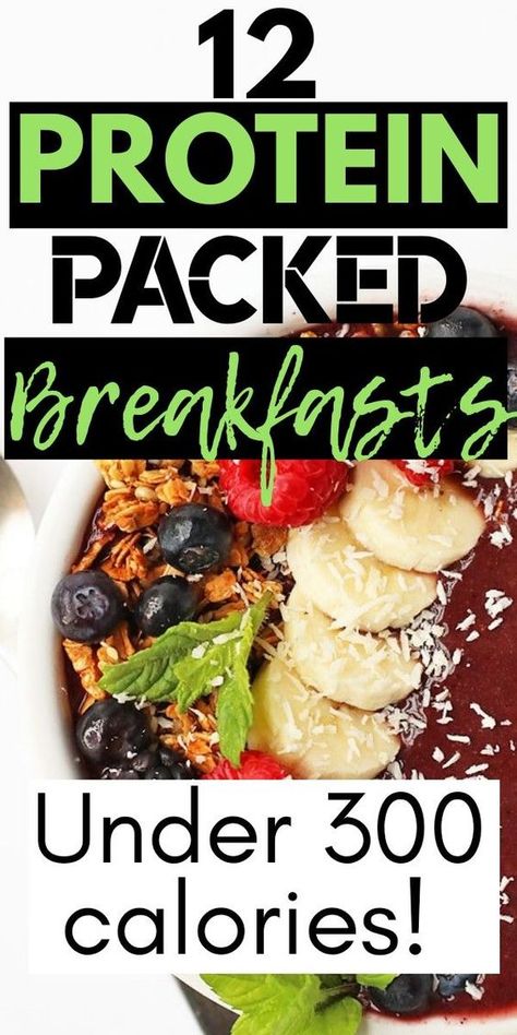 Breakfast High Protein Low Calorie, High Protein Breakfast Under 300 Calories, Protein Breakfast Low Calorie, Healthy High Protein Low Calorie Breakfast, Low Calorie High Protein Vegan Breakfast, Low Cal Vegan Breakfast, Low Calorie Breakfast Vegan, Low Calorie High Protein Breakfast To Go, High Protein Low Carb Vegan Breakfast