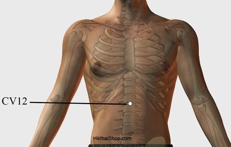 Name: Zhong Wan Chinese Name: 中脘 Location: midway between the belly button and the bottom of the breastbone. Benefits: acute abdominal pain, pain due to overeating, gastric pain, sour stomach, belching, regurgitation, vomiting, diarrhea, dysentery, distention of the abdomen due to flatulence, hiatal hernia. To activate your body’s self-healing power, first locate of the acupressure points that Acupuncture Benefits, Stop Acid Reflux, Nausea Relief, Acupressure Therapy, Digestive Problems, Constipation Relief, Reflux Disease, Irritable Bowel, Acupressure Points