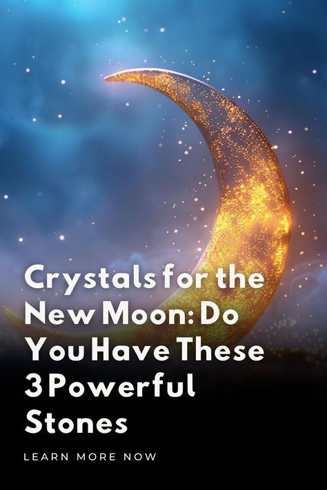 powerful-stones New Moon Intentions, Power Of Crystals, Powerful Crystals, Set Intentions, Manifest Your Dreams, Power Crystals, Moon Magic, Spiritual Practices, New Moon