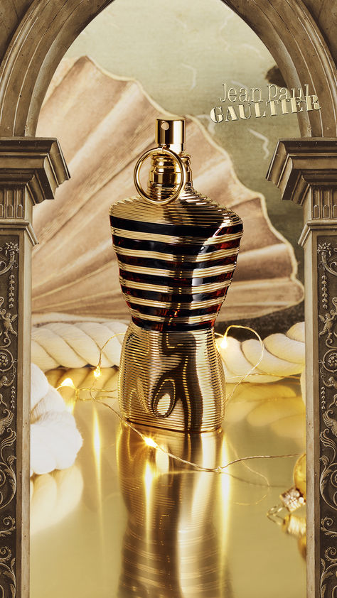 Golden gifts for this holiday season.  Shop Gaultier Divine &  Le Male Elixir by Jean Paul Gaultier. Gaultier Divine, Le Male Elixir, The Perfume Shop, Perfume Shop, My Perfume, Le Male, The Perfume, Monica Bellucci, Paul Gaultier