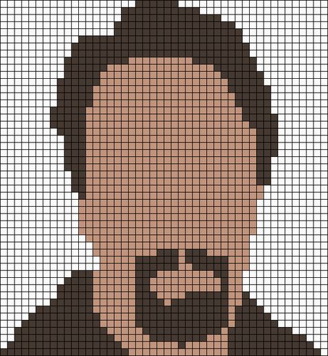 Alpha pattern #53317 | BraceletBook Hamilton Crochet, Hamilton Alpha Pattern, Grid Crochet Patterns Album Covers, Alpha Patterns Album Cover, Music Alpha Pattern, Rock Band Alpha Pattern, Trailer Park Boys, Hamilton Lin Manuel Miranda, Manuel Miranda