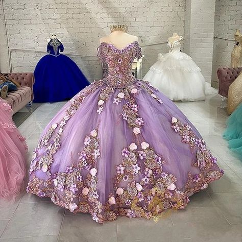 Purple Princess Quinceanera Dress 15 Years | Quinceanera Dresses Ball Gown Purple - Quinceanera Dresses - Aliexpress Dresses For 15, Shoulder Beads, Ball Gown Sweet 16, Lavender Quinceanera Dresses, Lavender Quinceanera, Purple Quinceanera Dresses, Quinceñera Dresses, Pretty Quinceanera Dresses, Quinceanera Hairstyles