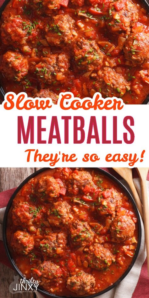 Homemade Meatballs Crockpot, Best Crockpot Meatballs, Easy Crockpot Meatballs, Easy Italian Meatballs, Homemade Meatballs Recipe, Crockpot Meatballs, Meatball Recipes Crockpot, Meatball Recipes Easy, Crock Pot Meatballs