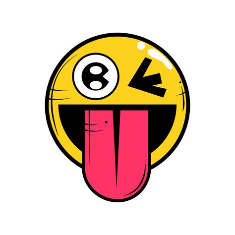 Vedi questo progetto @Behance: “Stick Your Tongue Out Emoji” https://www.behance.net/gallery/62439965/Stick-Your-Tongue-Out-Emoji Emoji Illustration, Bullet Journal Doodles, Illustration Graphic Design, Journal Doodles, Typography Inspiration, Behance Net, Lululemon Logo, Retail Logos, Adobe Illustrator