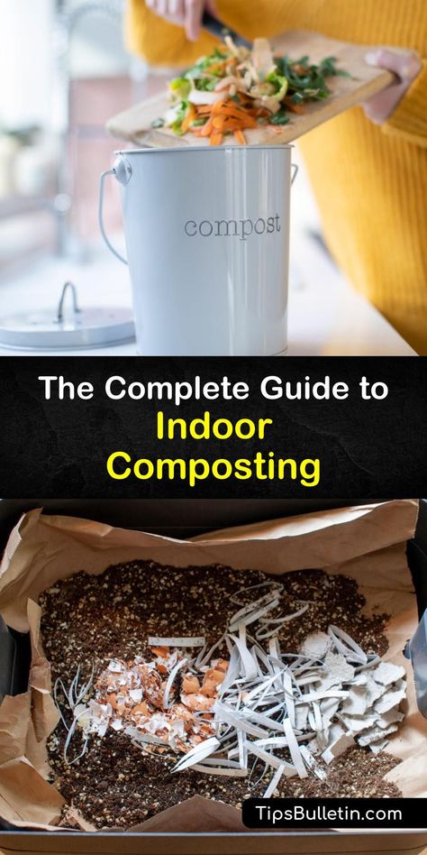 Indoor Composting, Indoor Compost Bin, Indoor Compost, Apartment Composting, How To Start Composting, How To Compost, Recycled Kitchen, Covered Backyard, Kitchen Compost Bin