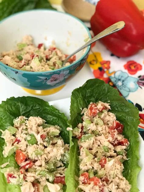 Foodie Recipes Healthy, Tuna Wraps, Tuna Egg Salad, 21 Day Fix Breakfast, Tuna Wrap, Avocado Tuna, Canned Tuna Recipes, Avocado Tuna Salad, Tuna And Egg