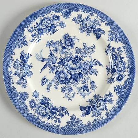 Flow blue china