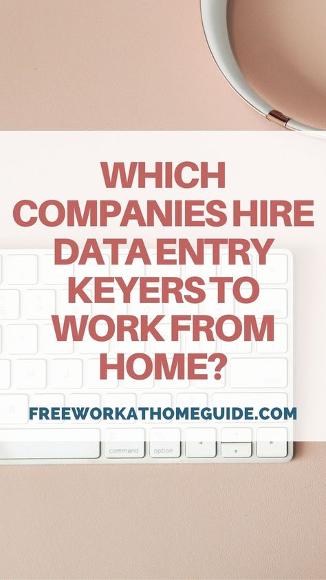 Wfh Data Entry Jobs, Data Entry Jobs From Home, Data Entry Clerk, Weekend Jobs, Earn Extra Money Online, Basic Computer, Work From Home Companies, Stay At Home Jobs, Typing Jobs