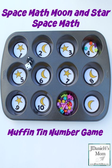 Add some space math to your outer space unit with prek or kindergarten kids! A great way to work on number recognition or counting. Space Math Activities, Space Math Activities Preschool, Space Math, Space Lesson Plans, Space Theme Preschool, Space Week, Space Activities For Kids, Space Lessons, Space Preschool