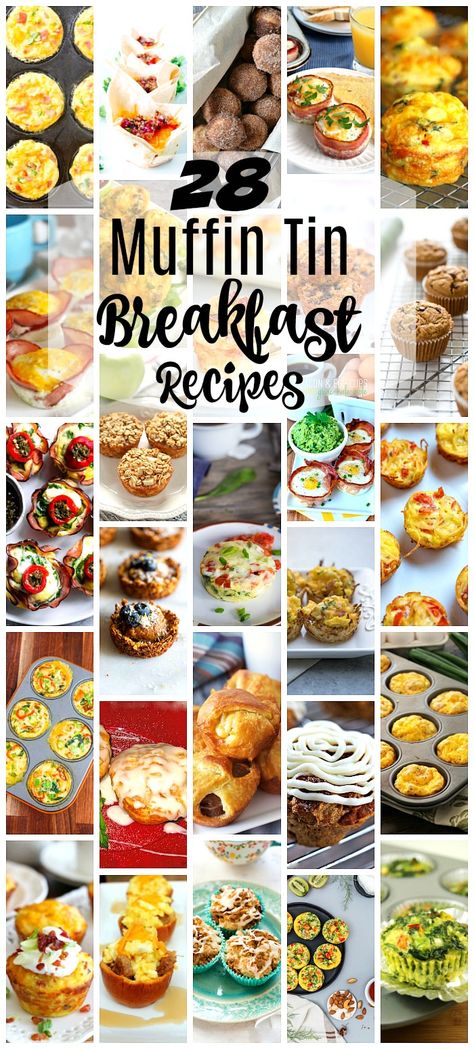 Muffin Tin Breakfast Ideas, Muffin Tin Breakfast Recipes, Muffin Tin Recipes Breakfast, Mini Muffin Tin Recipes, Muffin Tin Breakfast, Muffin Cups Recipes, Muffin Pan Recipes, Make Breakfast, Muffin Tin Recipes