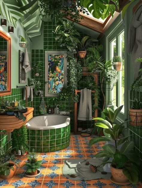 Boho Bathroom Ideas, Boho Bathroom, Dream House Rooms, Dream House Interior, Dream Rooms, Safe Haven, Dream House Decor, Dream Home Design, 인테리어 디자인