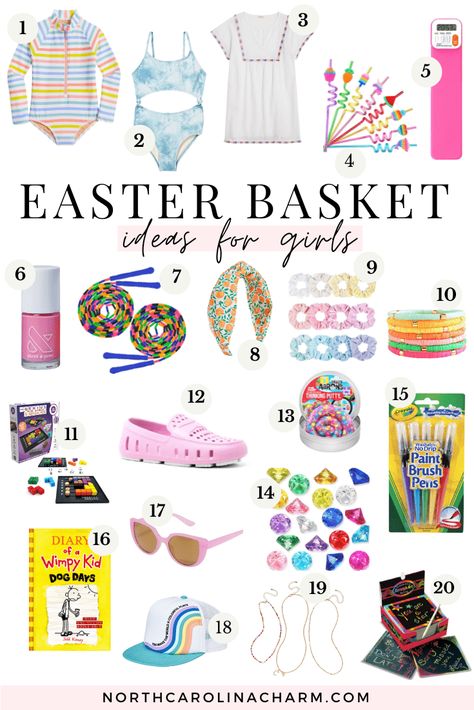 Non-candy Easter basket fillers for boys and girls! These round-ups include practical warm weather items and STEM based gifts! Girls Easter Basket Fillers, Fun Easter Baskets, Creative Easter Baskets, Candy Easter Basket, Girls Easter Basket, Kids Easter Basket, Easter Basket Fillers, Wimpy Kid, Basket Fillers