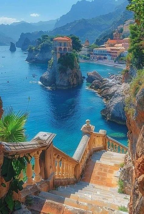 Amalfi Coast Italy, Dream Travel Destinations, Beautiful Places In The World, Vacation Places, Beautiful Places To Travel, Beautiful Places To Visit, Pretty Places, Travel Inspo, Amalfi Coast