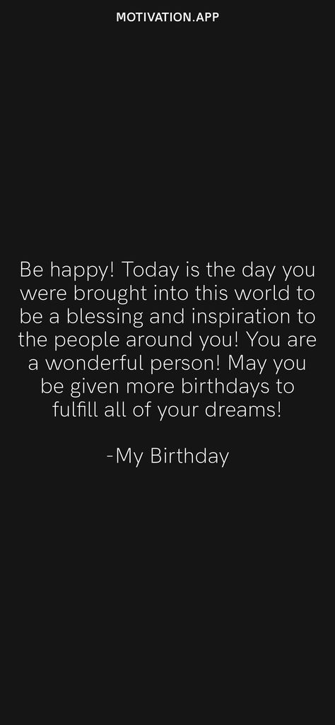 Birthday Wishes For Unknown Person, Long Birthday Captions For Myself, Sweet Short Birthday Message For Boyfriend, Today Is My Birthday Quotes, Happy Birthday To A Special Person, New Year Wish For Boyfriend, Happy New Year Message To Boyfriend, Birthday Thoughts For Self, My Birthday Wish For Myself Quotes