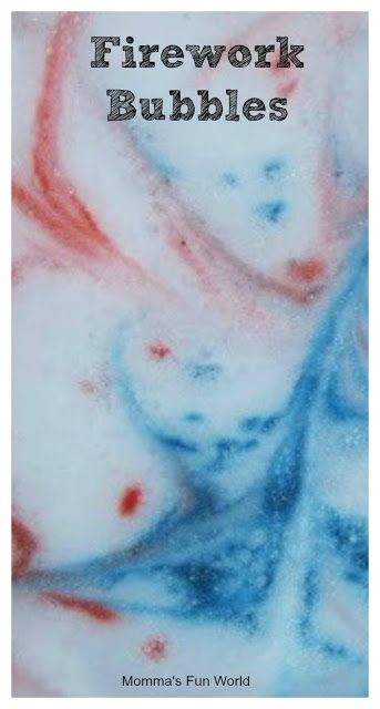 Firework bubbles. Fun way to explore with bubbles for July 4th. Preschool Scavenger Hunt, Experiments Kids, Bubble Fun, Kids Bubbles, Summer Preschool, Bible Resources, Kid Experiments, Gross Motor Activities, Fun World