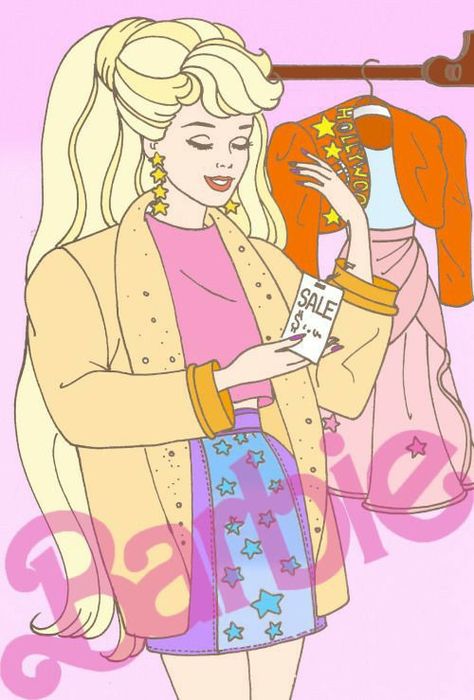 Barbie Books, Barbie Cartoon, Barbie Coloring, Barbie Stuff, Barbie Vintage, Barbie Dream, Anime Wall Art, Barbie Movies, Art Collage Wall