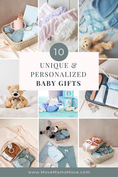 In need of a one-of-a-kind baby gift for the newest baby in your world? Take a look at these personalized gifts for babies—perfect, useful, and meaningful. Sentimental Gifts For Baby Girl, Meaningful Baby Gifts, Newborn Gift Ideas, Gifts For Newborn, Thoughtful Baby Gifts, Unique Baby Gift, Baby Gift Ideas, Gifts For Babies, Thoughtful Baby Shower Gifts