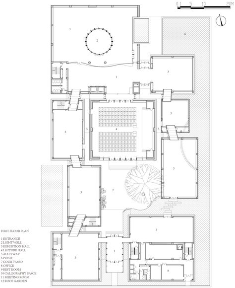 Art Gallery Plan Design, Art Gallery Plan Layout, Museum Site Plan Architecture, Art Center Interior Design, Museum Floor Plan Architecture, Museum Plan Design, Art Gallery Architecture Concept, Art Gallery Plan Architecture, Art Gallery Design Architecture