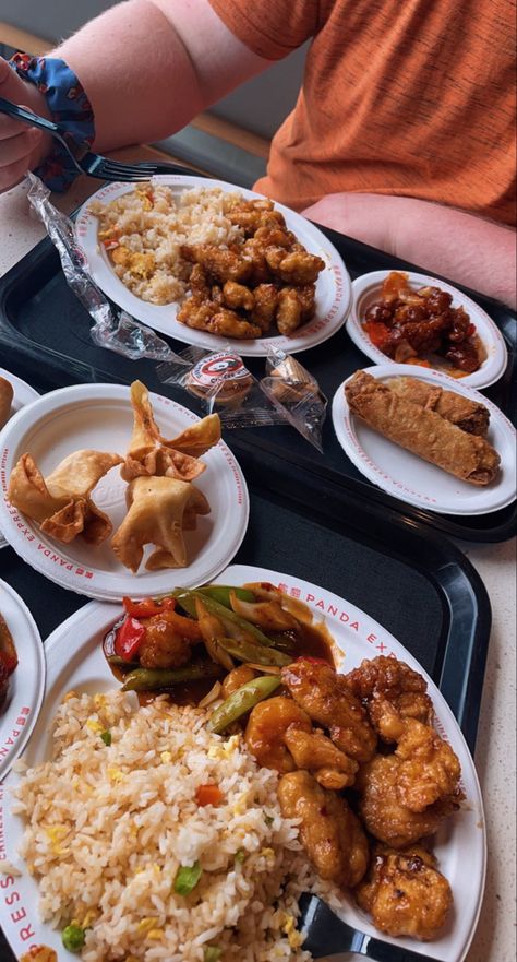 Isabella Core, Chinese Egg Rolls, Food Organization, Chinese Buffet, Chinese Egg, Food Chinese, Road Trip Food, Chinese Takeout, Panda Express