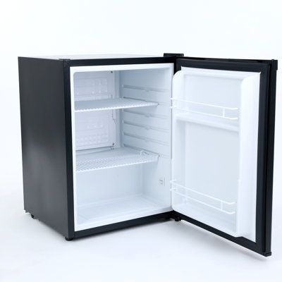 The Avanti energy star 2.2 cubic feet refrigerator provides the functionality and features you would expect in a premium refrigerator. At only 2.2 cubic feet it is the ideal unit to use in dorm rooms, offices, and other spaces with limited room. Color/Finish: Black | Avanti Products 2.2 cu. ft. Freestanding Mini Fridge in Black, Size 25.25 H x 18.75 W x 18.75 D in | Wayfair Big Mini Fridge, Mini Fridge Black, Mini Fridge For Bedroom, Mini Frigerator Cute, Mini Refrigerator Bedroom, Cute Mini Fridge In Bedroom, Minnie Fridge, Mini Frigerator, Mini Fridge For Food