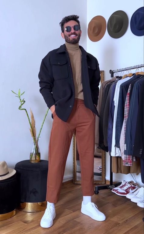 Smart Casual Menswear, Mens Business Casual Outfits, Minimalist Fashion Men, Casual Menswear, Street Style Outfits Men, Mens Casual Dress Outfits, Men Stylish Dress, Guys Clothing Styles, Winter Outfits Men