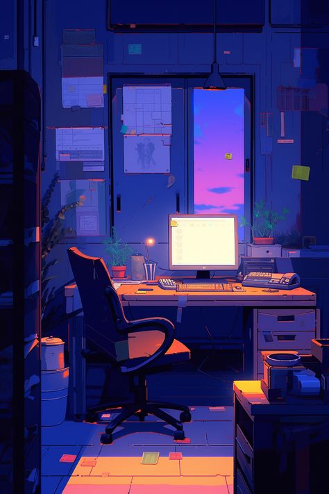 Anime Room Wallpaper, Lofi Aesthetic App Icons, Lofi Laptop Background, Pc Lofi Wallpapers, Lo Fi Art Illustrations, Lo Fi Background, Lofi Study Aesthetic, Lofi Study Aesthetic Wallpaper Desktop, Lo Fi Wallpaper Desktop