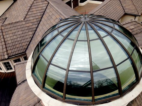 https://solarinnovations.com/our-products/aluminum-skylights/ Dome Skylight Ideas, Skylight Dome, Dome Skylight, Skylight Glass, Dome Roof, Skylight Covering, Roof Dome, Skylight Installation, Roof Skylight