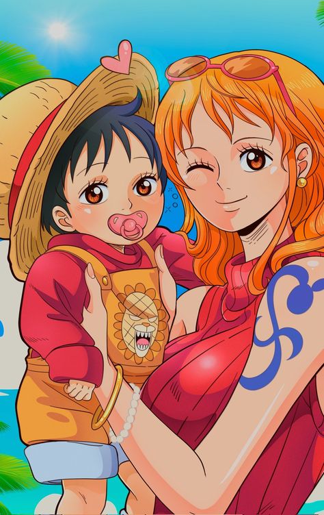 Daily One Piece Girls on Twitter: "https://t.co/WVSETlgKPV" / Twitter Luffy Nami, Luffy X Nami, One Piece Series, Arte Do Kawaii, One Piece Ace, One Piece Nami, One Piece Ship, Nami One Piece, One Piece Funny