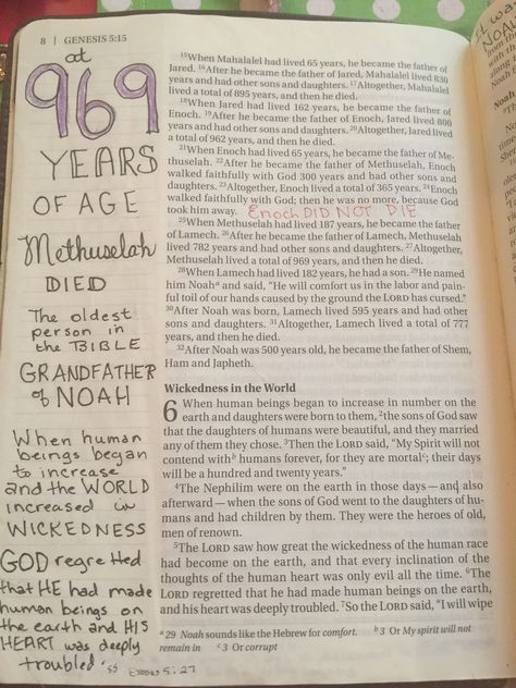 Bible journaling Genesis 5:27 Genesis 27 Bible Journaling, Genesis 5 Bible Journaling, Genesis 7 Bible Journaling, Bible Journaling Genesis 1:1, Genesis 4 Bible Journaling, Genesis 2 Bible Journaling, Genesis 3 Bible Journaling, Genesis Bible Study Notes, Genesis 1 Bible Journaling