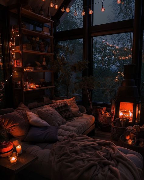 Winter Cozy Home Aesthetic, Cosy Nights In, Cozy Nights Aesthetic, Warm Cozy Bedroom Ideas Romantic, Cozy Fireplace Aesthetic, Cozy Blanket Aesthetic, Chill Apartment, Winter Cosy, Cosy Fireplace