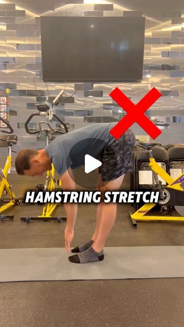 Movement Vault on Instagram: "❌ Stop doing this hamstring stretch 

Don’t Do this - Ballistic Toe Touch Hamstring Stretch

Do this active stretch instead.

This active stretch I’m about to teach you targets hamstring muscles shown here.

Keep your knee slightly bent to reduce the tension in your sciatic nerve.

Hinge just at your hips until in a maximal stretch.

Contract your stretched out hamstring muscles by driving your heel downward.

Think about trying to actively bend your knee.

Once you hold this stretched out contraction, relax and then get deeper into the stretch.

Perform the stretched out contraction and hold. You are now performing an active hamstring stretch. 

You can vary the intensity that you contract your stretched out hamstring muscles while in the stretch.

Again you Easy Hamstring Stretches, Sore Hamstring Stretch, How To Stretch Hamstrings, Hamstring Stretch Increase Flexibility, Loosen Hamstrings, Hamstring Stretches Increase Flexibility, Stretching Hamstrings, Hamstrings Stretch, Stretch Hamstrings