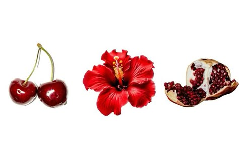 #hibiscus #flower #fruit #pomegranate #cherry #red #deepred #aesthetic #widget #medium Cherry Wallpaper Desktop, Computer Homescreen Aesthetic, Aesthetic Widget Medium, Widgets Aesthetic Medium, Fruit Widgets, Red Macbook Wallpaper, Cherry Widget, Red Black And White Aesthetic, Iphone Layout Homescreen Ideas Aesthetic