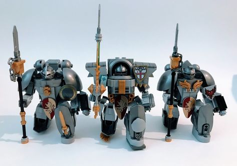 Lego Warhammer 40k, Warhammer 40k Grey Knights, 40k Grey Knights, Lego Warhammer, Lego Boxes, Lego Knights, Grey Knights, Lego Spaceship, Lego Custom Minifigures