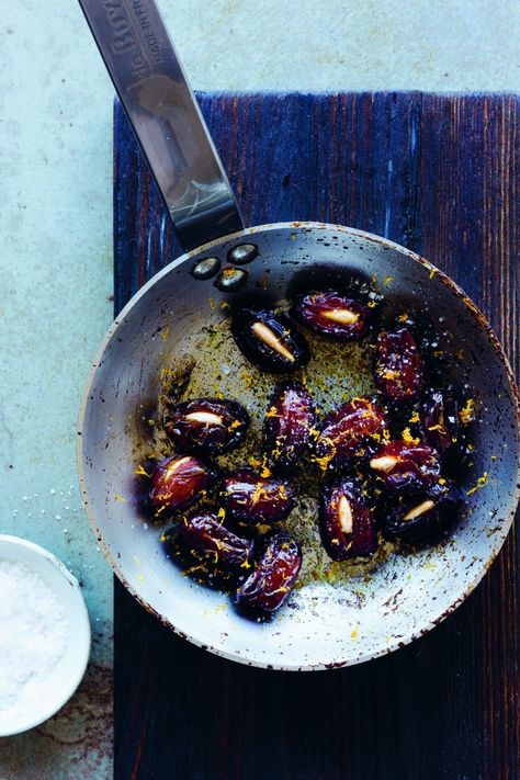 Almond Stuffed Dates, Stuffed Dates, Date Recipes, Anti Inflammation, Orange Zest, 1 Or 2, Saute Pan, How To Stay Healthy, Dates